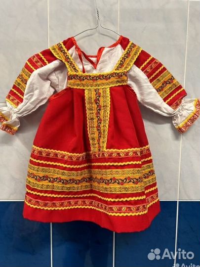 Руско народный костюм для девочки 116-122