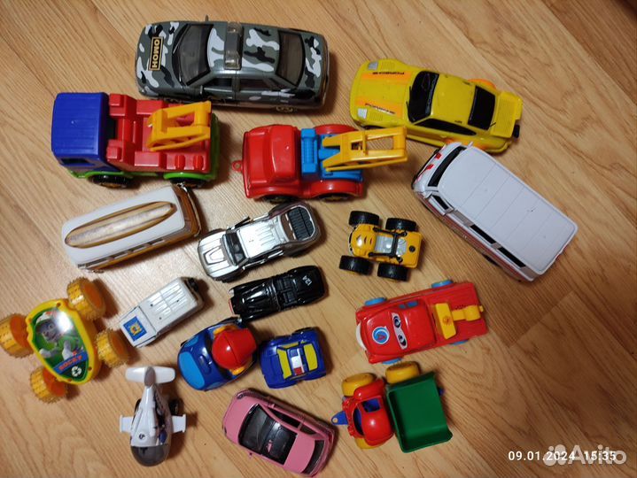 Машинки пакетом