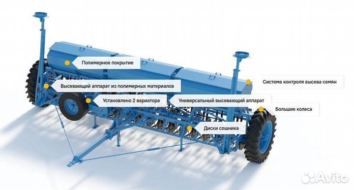 Сеялка Алмаз VITA СЗ-5,4, 2024