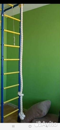 Турник настенный детский