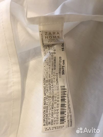 Zara home наволочка