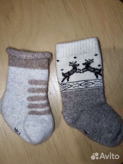 Носки детские. Тонкие и шерстяные