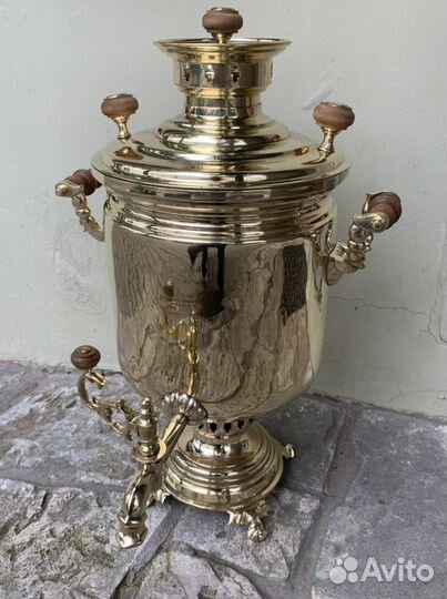 Самовар уголный дровяной начало хх века