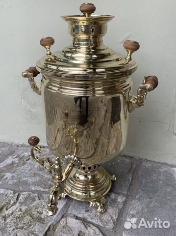 Самовар уголный дровяной начало хх века