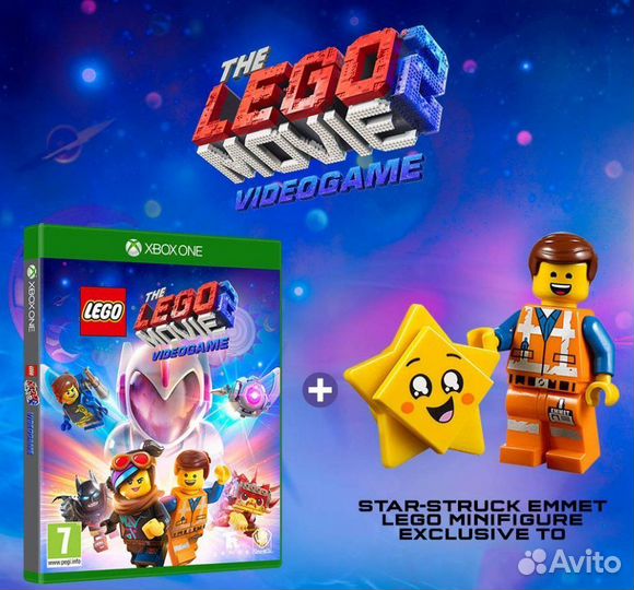 Xbox ONE Lego Movie 2 Videogame Toy Edition Новый