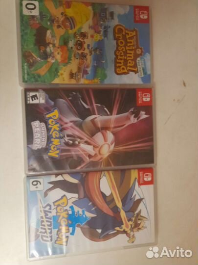 Игры для nintendo switch. Pokemon sword/shining pe