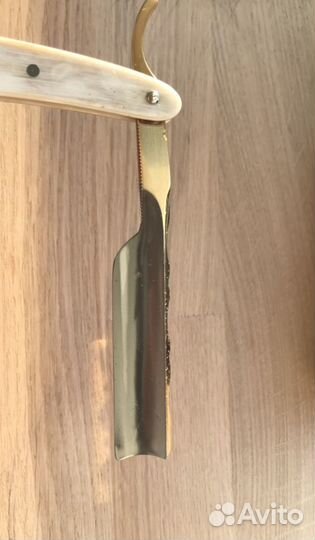 Опасная бритва Dovo Bergischer Löwe Buffelhorn