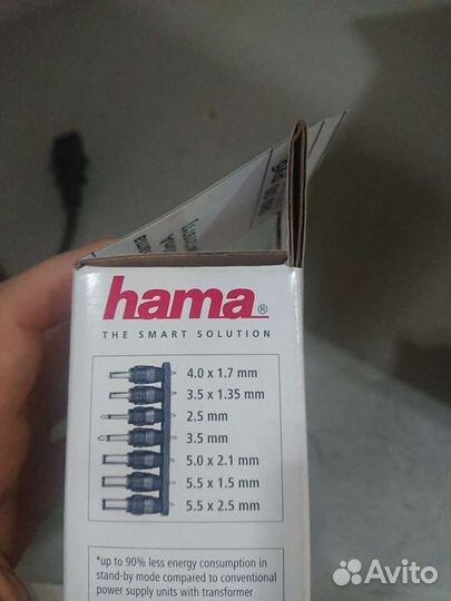 Адаптер питания Hama Eco 600mA