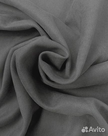 Комплект Шторы и Тюль Эдем Серый базальт+Вуаль