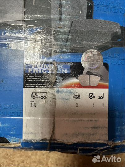 Тормозные колодки на Ман 12.164 / 12.224