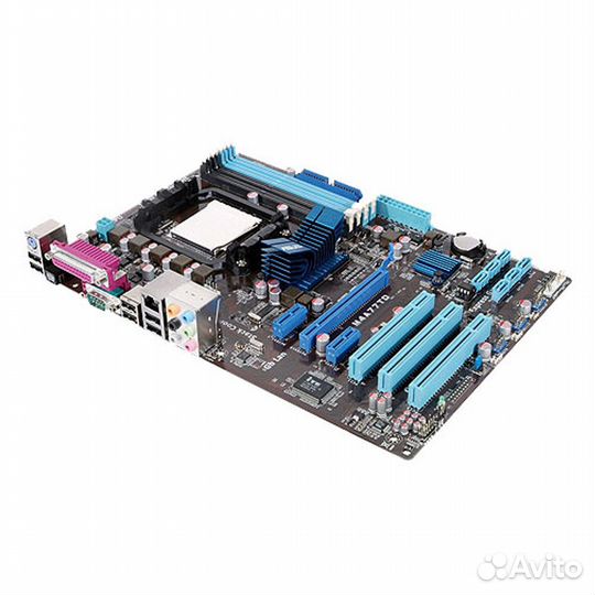 Мат. плата m4a77TD + phenom x6 1055T + 16gb