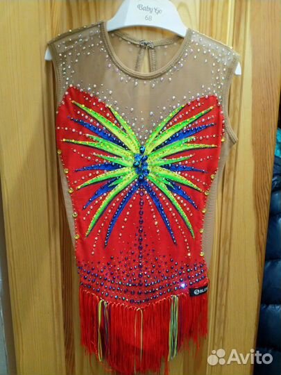 Купальник для выступления, рост 116-128