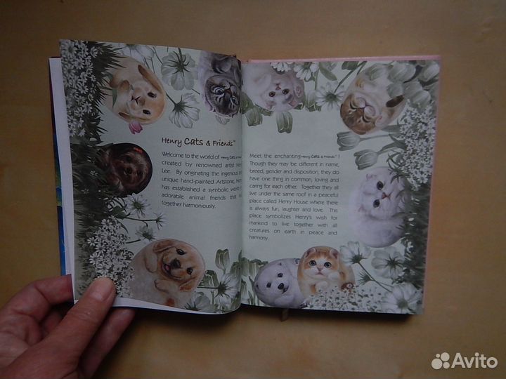 Блокнот для девочки Henry Cats