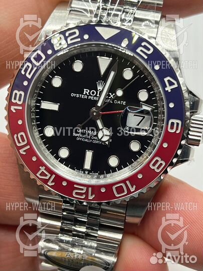 Часы Rolex GMT Master II 40mm 126710blro ARF V3