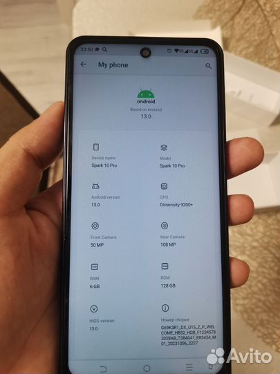 TECNO Spark 10 Pro, 8/128 ГБ