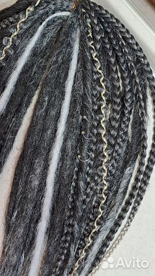 Комплект де косы и дреды