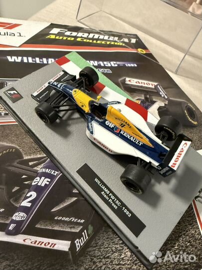Модель F1 Williams FW15C Алена Проста 1993