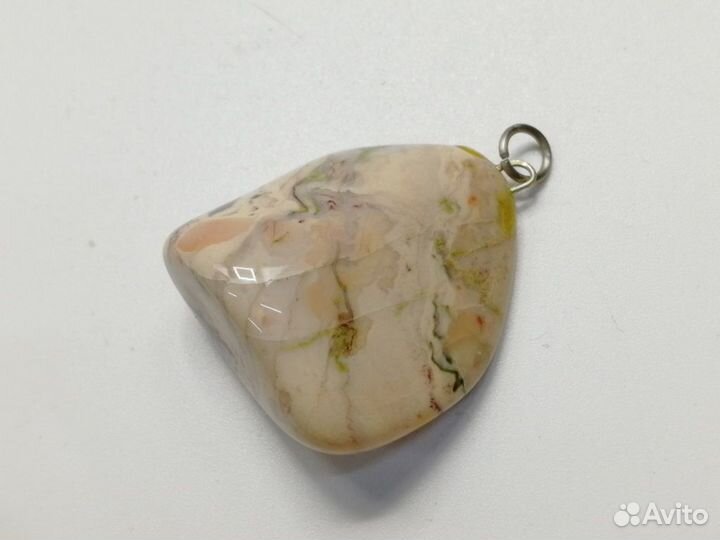Кулон подвеска камень Яшма 35*25мм