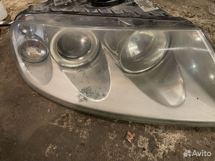 Фара volkswagen touareg 1
