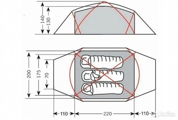 Новая экстримальная палатка VauDe Power Atreus 3P