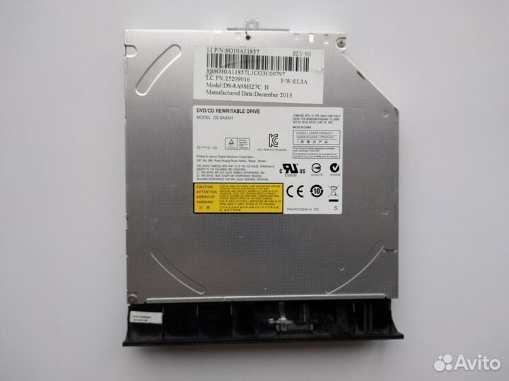 DVD привод модель DS-8A9SH