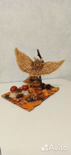 Осенняя поделка из природных материалов