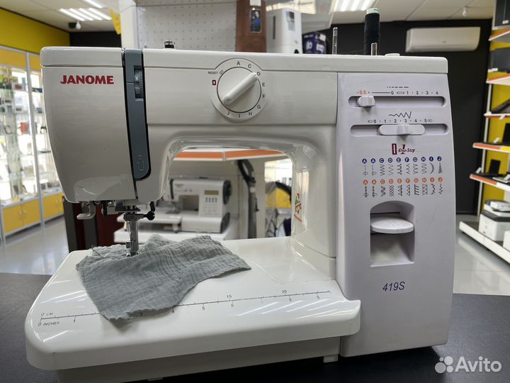 Швейная машина Janome 419S / гарантия