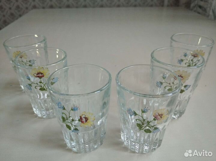 Наборы стопок по 6 шт