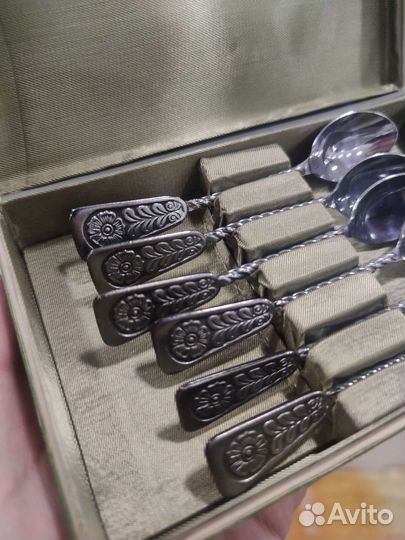 Ложки чайные мельхиор 