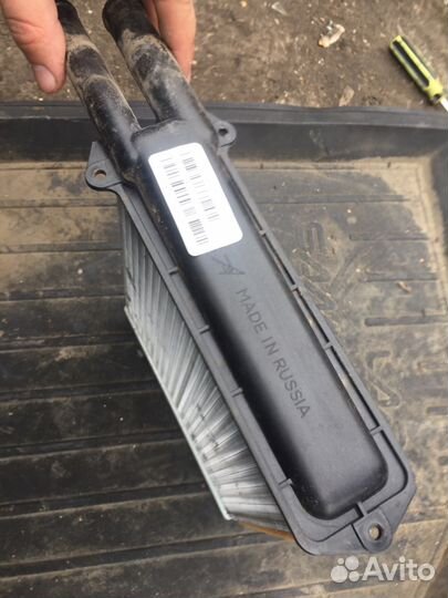 Лада Калина радиатор печки с машины 2012 г