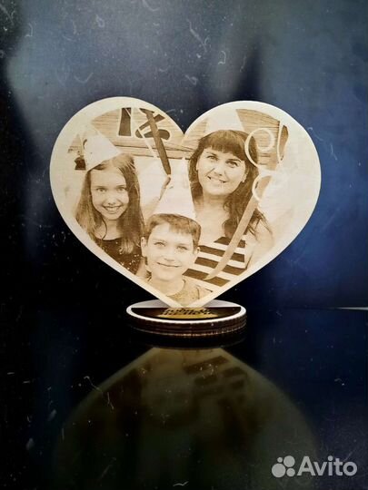 Выжигание на дереве, портрет