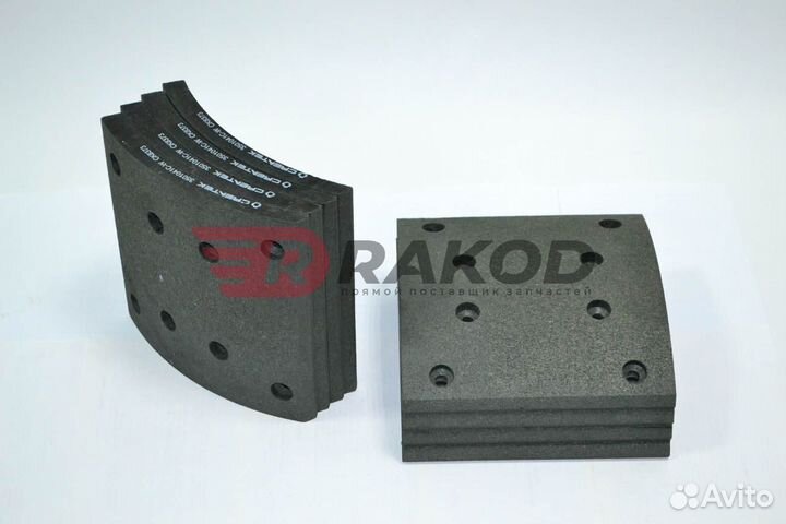 Накладка торм. зад. FAW 2008 createk к-т на колесо