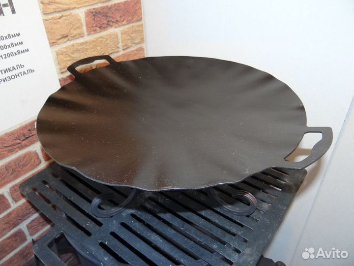 Сковорода-Садж, сталь, чугун