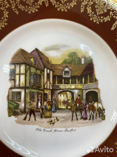 Настенная тарелка Англия