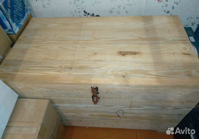 Сундук большой новый дерево