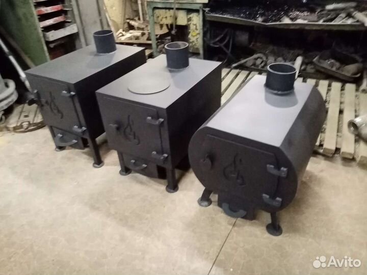 Печь буржуйка отопительная