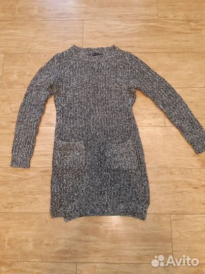 Вязаное платье