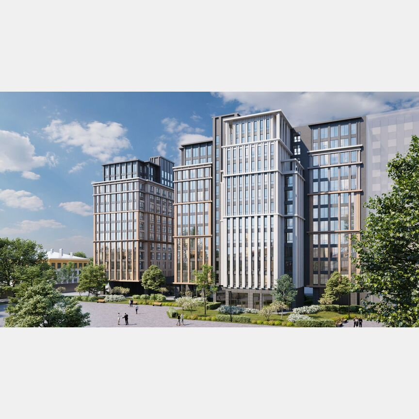 Апартаменты-студия, 21,5 м², 3/13 эт.