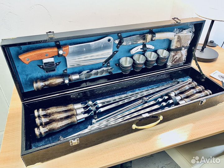 Набор для пикника шашлычный набор шампура