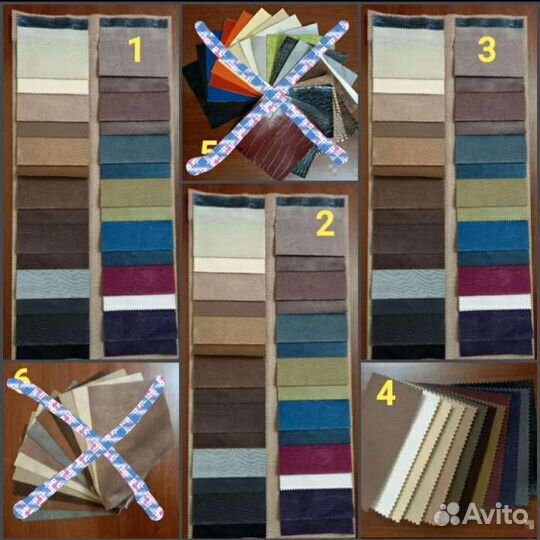 Мебельные образцы для рукоделия