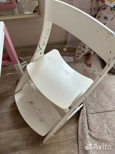 Стол растущий икеа Микке плюс растущий стул