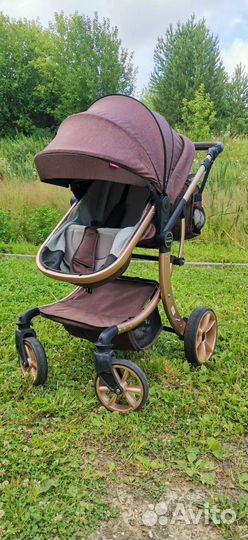 Коляска 2 в 1 + автолюлька (торг возможен)
