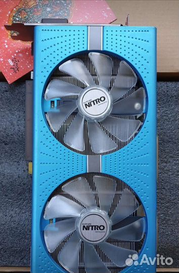 Видеокарта rx580 8gb sapphire