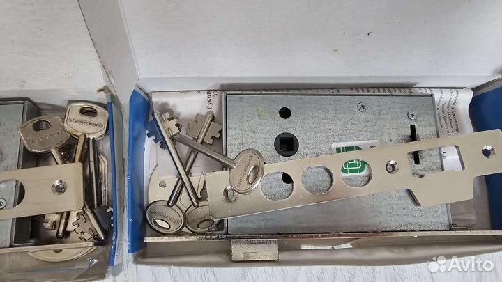 Замок врезной Гардиан-1011 хром