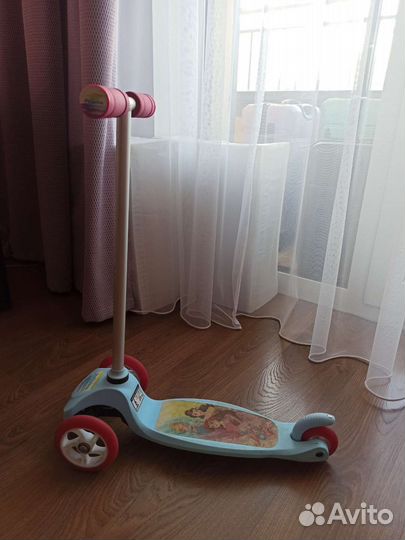 Самокат детский трехколесный бу