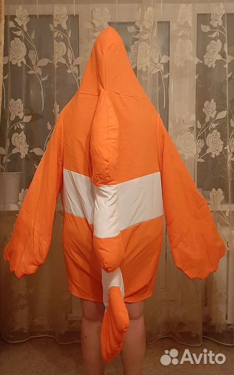 Ростовой костюм Рыбы шелковый со вставкам