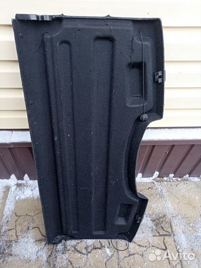 Полка багажника skoda fabia