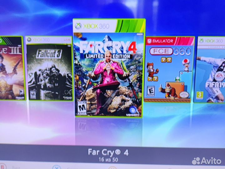 Xbox 360e freeboot320gb+2 геймпада