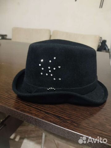 Шляпа женская фетр