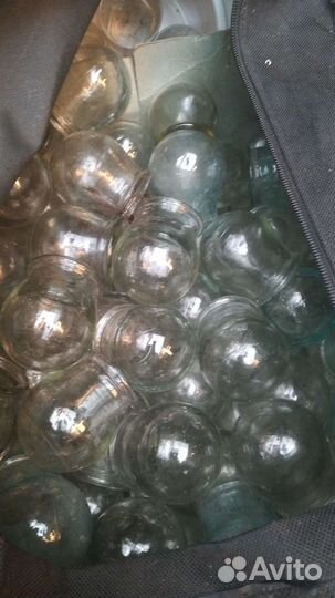 Банка стеклянная лечебные